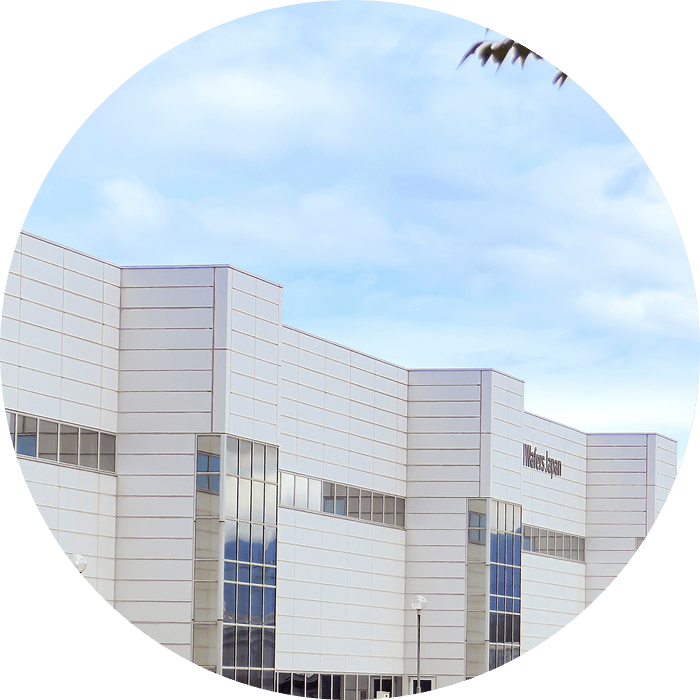 企業の建物